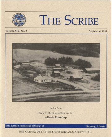 The Scribe Volume 14 Issue 2: Alberta Roundup